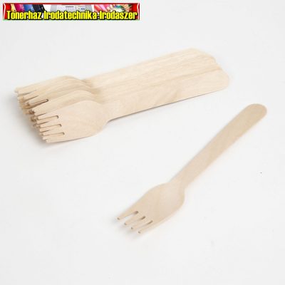 57326A Fa evőeszköz készlet - villa - 12 db / csomag