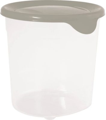 Curver Fresh&Go Ételtartó 1L Kerek Homok/Átlátszó (6/karton)