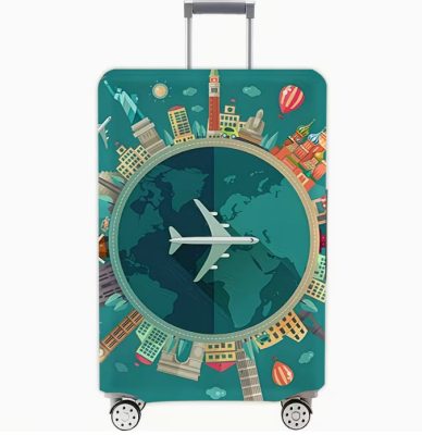 Bőröndhuzat L GlobeTrotter prémium bőröndhuzat