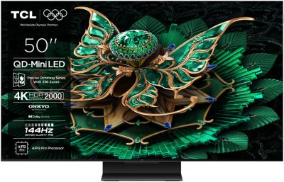 TCL 50" 50C7K QD-MiniLED 127cm 4K Google TV