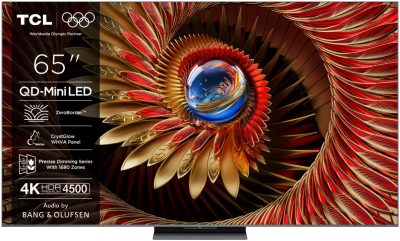 TCL 65" 65C8K QD-MiniLED 165cm 4K Google TV