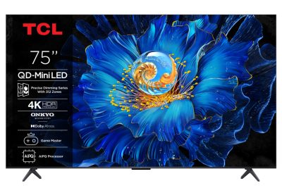 TCL 75" 75C6KS QD-MiniLED 189cm 4K Google TV