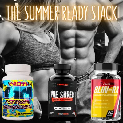 THE SUMMER READY STACK - Látványos Zsírégető & Alakformáló Csomag - Koffeines - 420 Kapszula - Muscle Rage