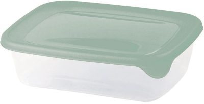 Curver Fresh&Go Ételtartó 0,5L Tégla Zöld/Átlátszó (8/karton)
