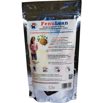 FenuLean fenugreek (görögszéna) fehérjét és rostot tartalmazó italpor