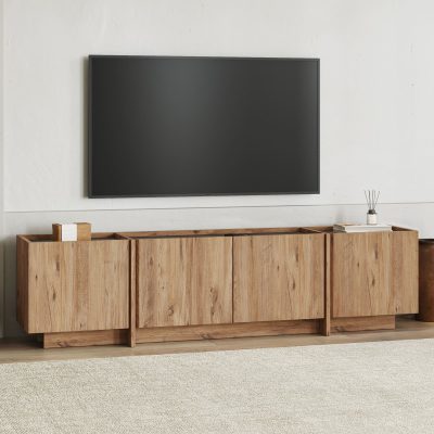 Lowen TV Állvány – Atlantic Pine & Antracit