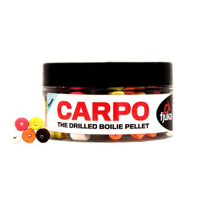 FJUKA Drilled Pellets (Carpos) Mixed Colours 7mm