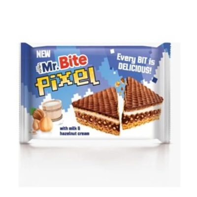 Mr.Bite Pixel tejes ostyás csokoládé szelet 30g