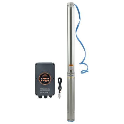 4" IBQ IVR 12-4 (4 kW, 400 V) csőkútszivattyú inverterrel