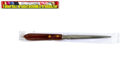 Levélbontó 22cm, fém kés, fa nyelű Q-CONNECT