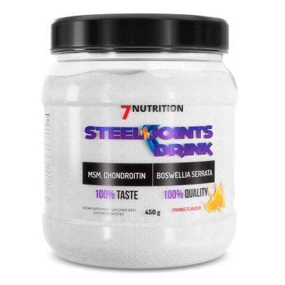 STEEL JOINTS DRINK 450g - Komplex Ízületerősítő Italpor Magas Kollagén Tartalommal & 12 Összetevővel - 7Nutrition