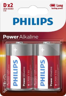 Philips Power Alkaline B2 D góliát E95 2 db (12/karton)