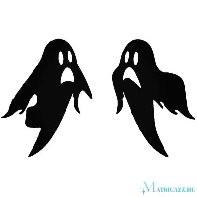 Halloween Szellemek matrica