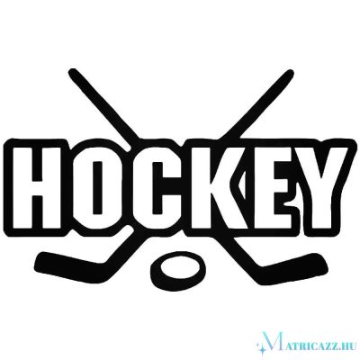 Hockey felirat matrica