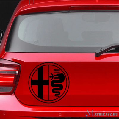 Alfa Romeo embléma matrica