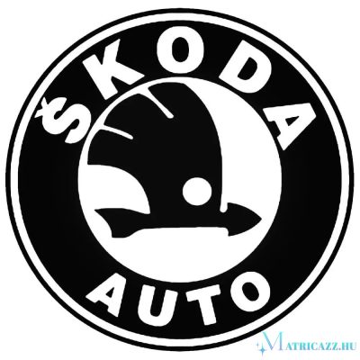 Skoda embléma matrica 4