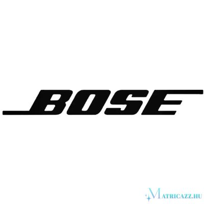 BOSE "2" - Szélvédő matrica
