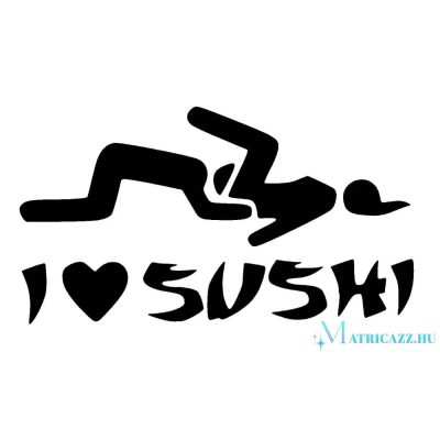 BMW matrica I Love Sushi