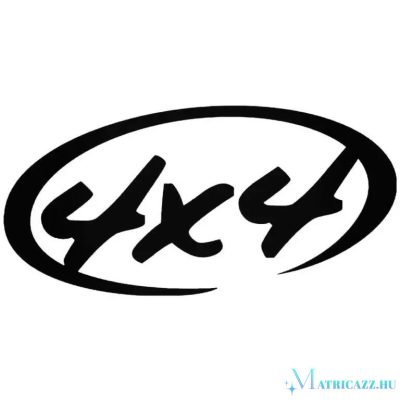 4x4 Off Road "19" - Szélvédő matrica