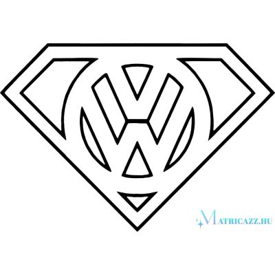 VW Superman matrica