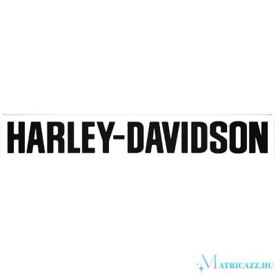 Szimpla Harley-Davidson felirat