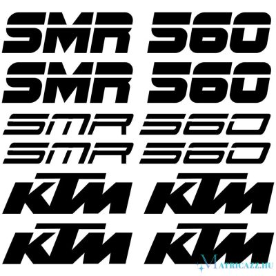 KTM SMR 560 matrica szett