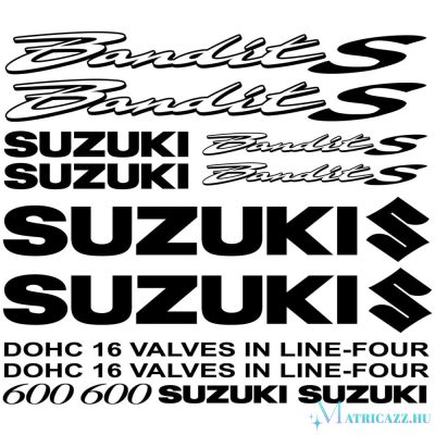 Suzuki BanditS 600 matrica szett