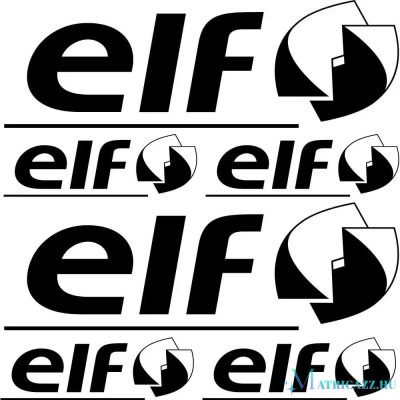 Elf szponzor matrica szett