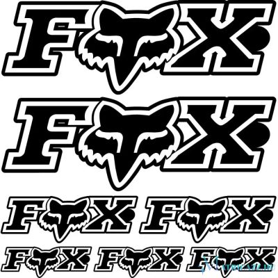Fox szponzor matrica szett