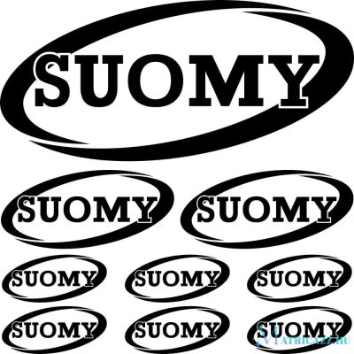 Suomy szponzor matrica szett