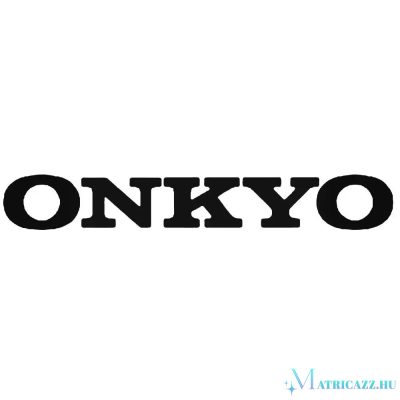Onkyo tuning felirat