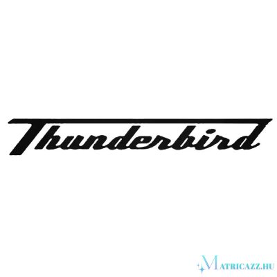 Thunderbird tuning felirat