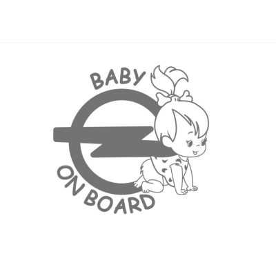 Opel Enikő Baby on board matrica