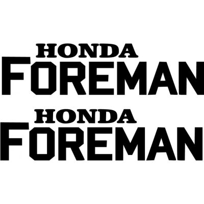 Honda Foreman matrica szett