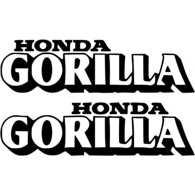 Honda Gorilla matrica szett