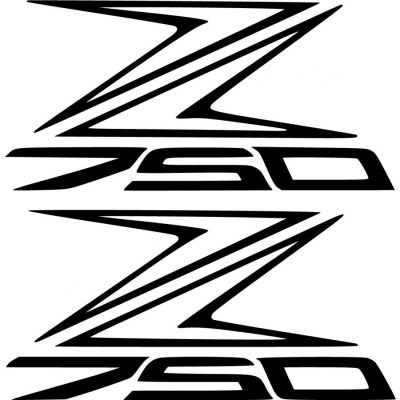 Kawasaki z750 matrica szett
