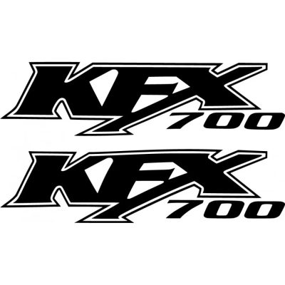 Kawasaki KFX700 matrica szett
