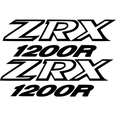 Kawasaki ZRX 1200R matrica szett
