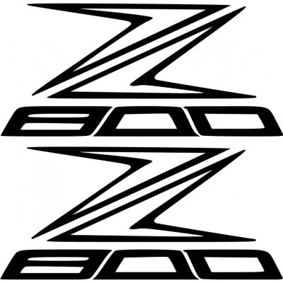 Kawasaki Z600 matrica szett