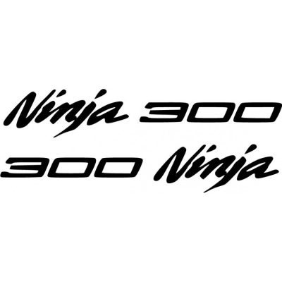 Kawasaki Ninja 300 matrica szett