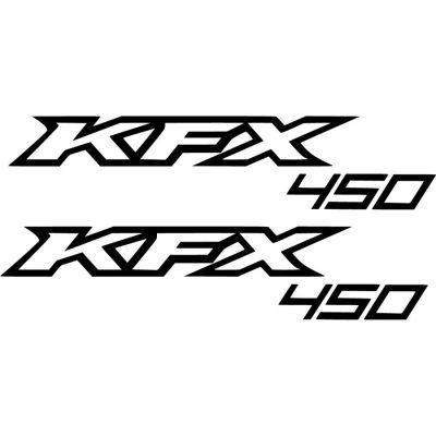 Kawasaki KFX 450 matrica szett