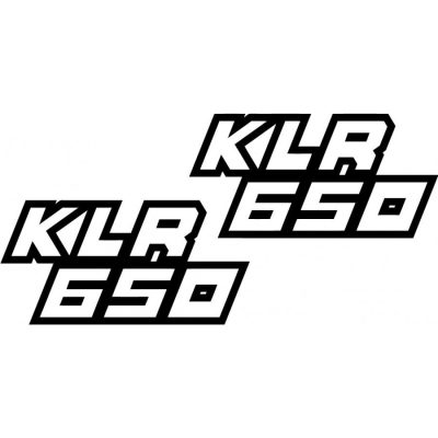 Kawasaki KLR 650 matrica szett