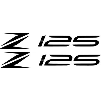 Kawasaki z125 matrica szett