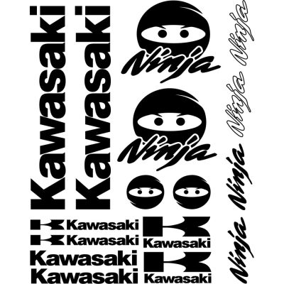 Kawasaki Ninja matrica szett