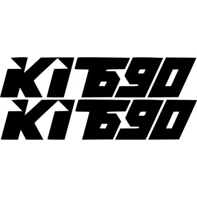 KTM DUKE 690 matrica szett