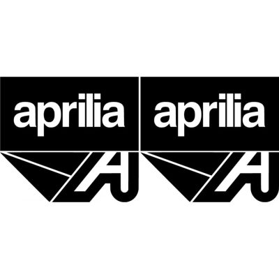 Aprilia A logo matrica szett