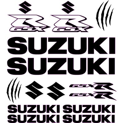Suzuki RGS matrica szett karmokkal