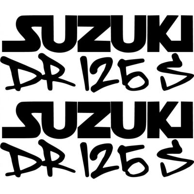 Suzuki DR 125 matrica szett