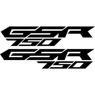 Suzuki GSR 750 matrica szett