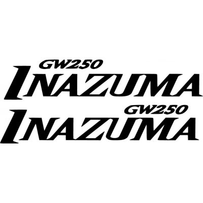 Suzuki Inazuma GW250 matrica szett